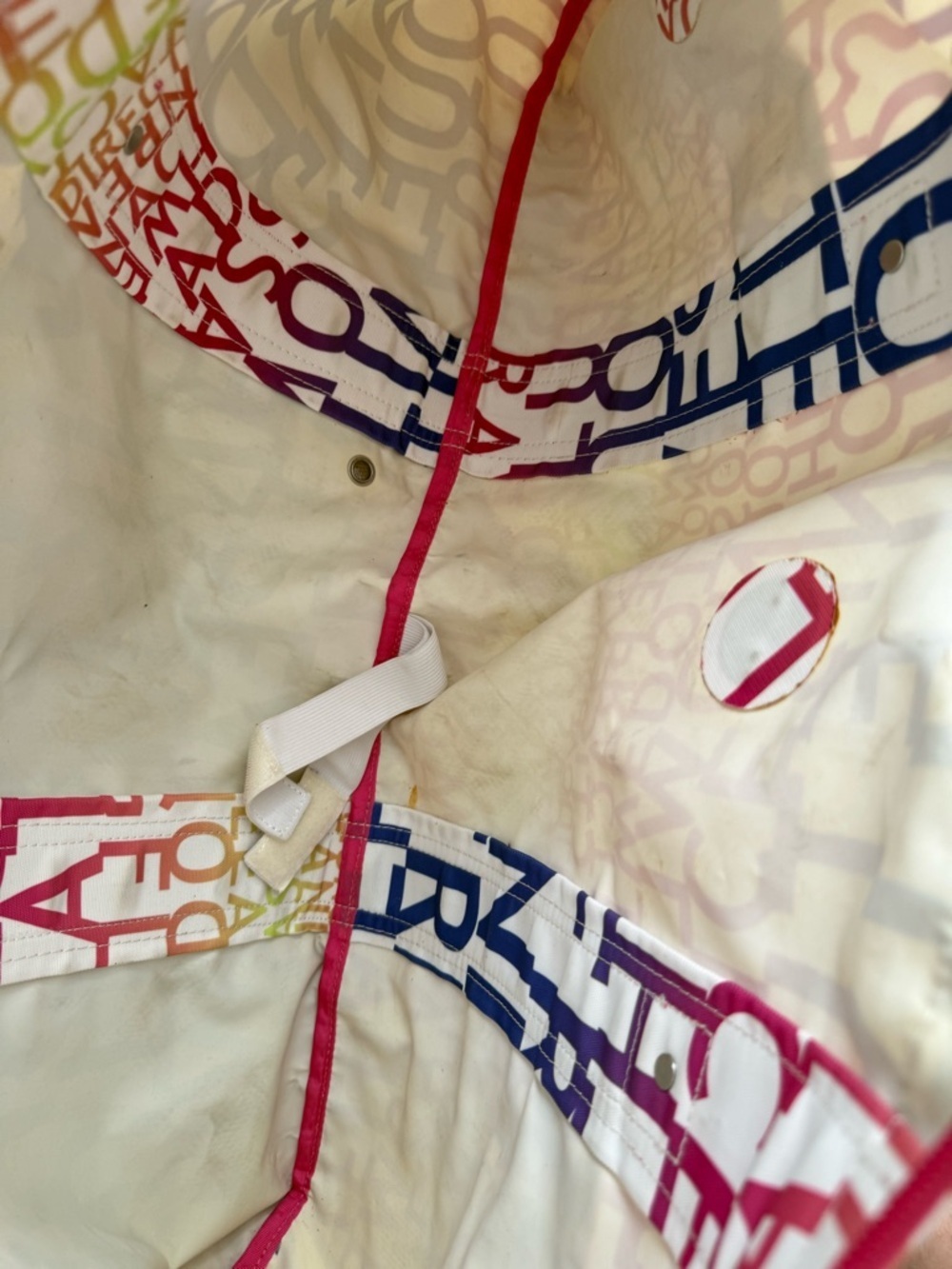 lululemon athletica Pink Multi Letter-Print Travel Duffel Bag - Picture 10 of 13